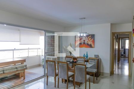 Sala de apartamento à venda com 4 quartos, 126m² em Buritis, Belo Horizonte