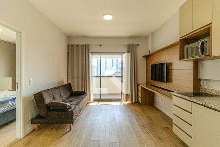 Sala de apartamento para alugar com 1 quarto, 43m² em Santa Ifigênia, São Paulo