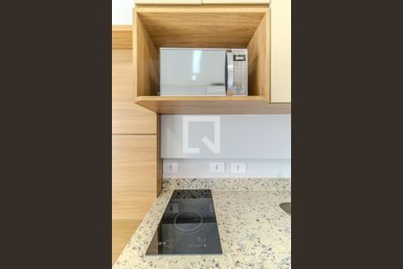 Cozinha de apartamento para alugar com 1 quarto, 43m² em Santa Ifigênia, São Paulo