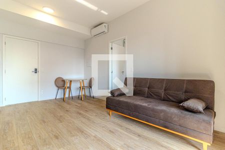 Sala de apartamento para alugar com 1 quarto, 43m² em Santa Ifigênia, São Paulo