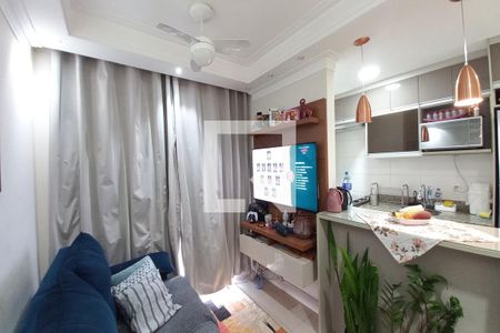 Sala de apartamento para alugar com 2 quartos, 60m² em Jardim Paranapanema, Campinas