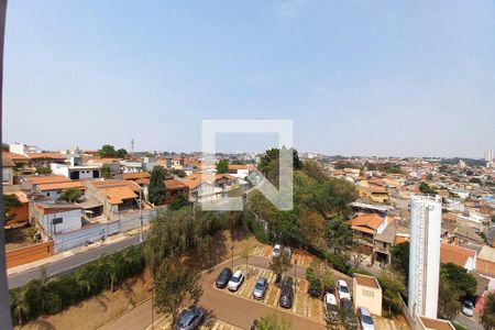 Vista da suíte  de apartamento para alugar com 2 quartos, 60m² em Jardim Paranapanema, Campinas