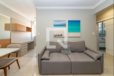 Sala de apartamento para alugar com 2 quartos, 60m² em Buritis, Belo Horizonte