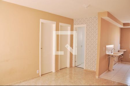 Sala de apartamento para alugar com 2 quartos, 47m² em Parque Bom Retiro, Paulínia