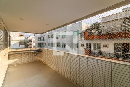 Varanda de apartamento à venda com 3 quartos, 98m² em Recreio dos Bandeirantes, Rio de Janeiro