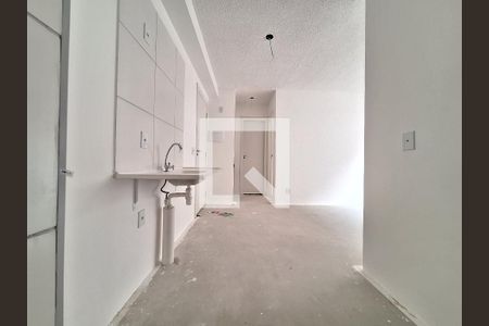 Cozinha de apartamento à venda com 2 quartos, 35m² em Várzea da Barra Funda, São Paulo