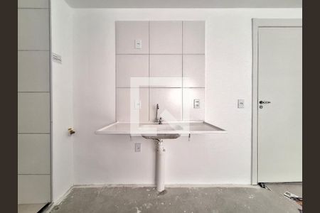 Cozinha de apartamento à venda com 2 quartos, 35m² em Várzea da Barra Funda, São Paulo