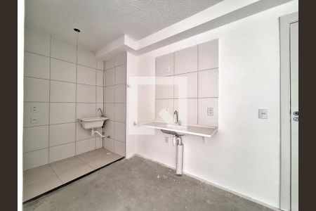 Cozinha de apartamento à venda com 2 quartos, 35m² em Várzea da Barra Funda, São Paulo