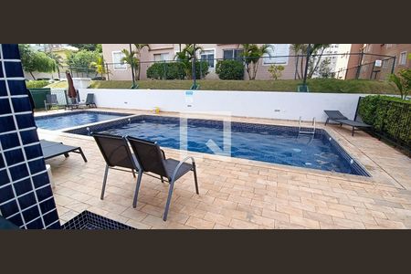 Área comum - Piscina de apartamento à venda com 2 quartos, 55m² em Vila Andrade, São Paulo