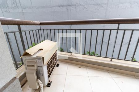 Varanda da Sala de apartamento à venda com 1 quarto, 47m² em Perdizes, São Paulo