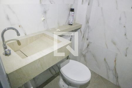 Banheiro de kitnet/studio à venda com 1 quarto, 18m² em Vila Romana, São Paulo