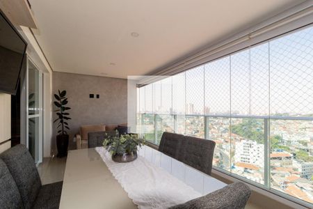 Varanda de apartamento à venda com 3 quartos, 105m² em Vila Lúcia Elvira, São Paulo