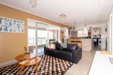 Sala de apartamento à venda com 3 quartos, 105m² em Vila Lúcia Elvira, São Paulo