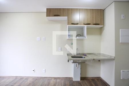 Sala/Quarto/Cozinha de apartamento à venda com 1 quarto, 27m² em Butantã, São Paulo