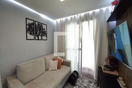 Sala  de apartamento à venda com 2 quartos, 50m² em Jardim das Bandeiras, Campinas