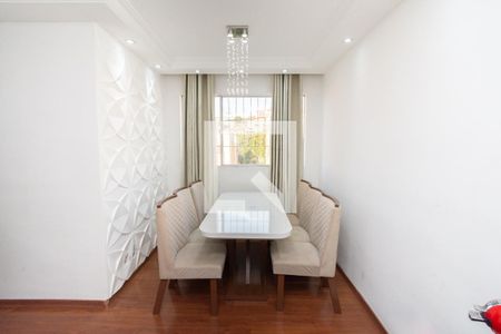 Sala de TV e Jantar de apartamento à venda com 3 quartos, 68m² em Santa Maria, Contagem