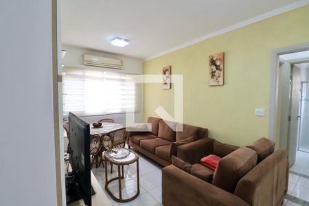 Sala de apartamento para alugar com 2 quartos, 60m² em Enseada, Guarujá