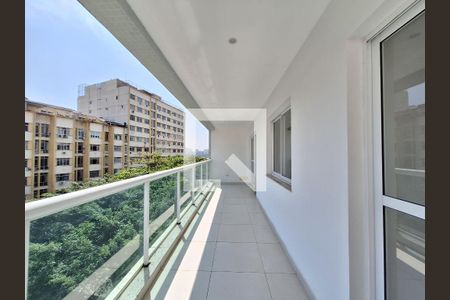 Varanda de apartamento à venda com 3 quartos, 94m² em Botafogo, Rio de Janeiro