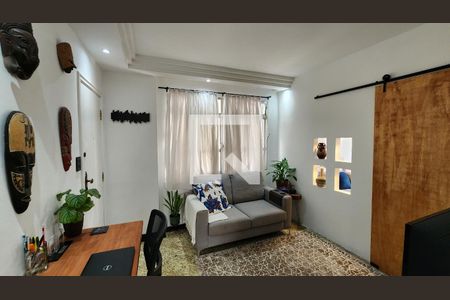 Sala de apartamento para alugar com 1 quarto, 50m² em Ponta da Praia, Santos