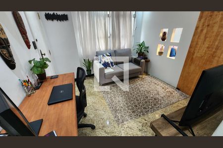 Sala de apartamento para alugar com 1 quarto, 50m² em Ponta da Praia, Santos