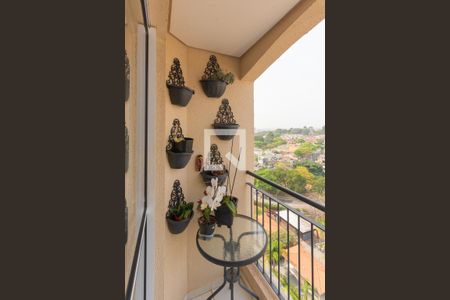 Vista da Sacada de apartamento à venda com 3 quartos, 60m² em Vila Satúrnia, Campinas