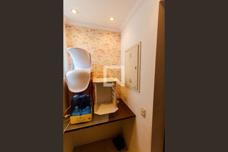 Lavabo de apartamento para alugar com 3 quartos, 105m² em Campestre, Santo André