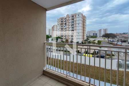 Varanda da Sala de apartamento para alugar com 3 quartos, 64m² em Jardim Ipaussurama, Campinas