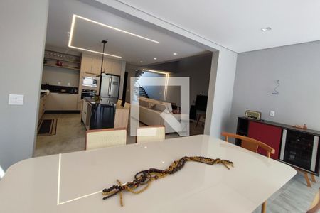 Sala de Jantar de casa de condomínio à venda com 3 quartos, 290m² em Swiss Park, Campinas