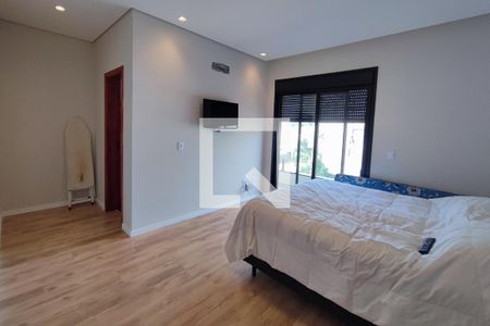 Quarto Suíte 1 de casa de condomínio à venda com 3 quartos, 290m² em Swiss Park, Campinas