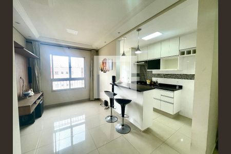 Sala de apartamento para alugar com 2 quartos, 47m² em Cidade Nova, Jundiaí