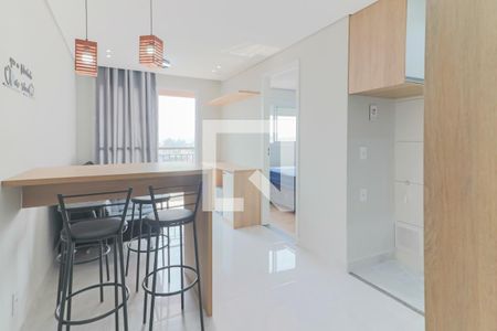 Sala / Cozinha / Lavanderia de apartamento para alugar com 1 quarto, 31m² em Vila Sônia, São Paulo