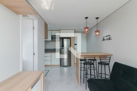 Sala / Cozinha / Lavanderia de apartamento para alugar com 1 quarto, 31m² em Vila Sônia, São Paulo