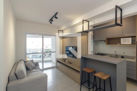 Sala de apartamento para alugar com 1 quarto, 52m² em Santa Ifigênia, São Paulo