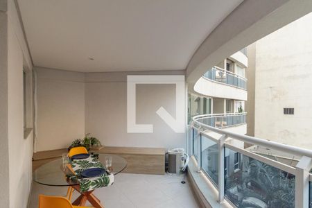 Varanda da Sala de apartamento para alugar com 1 quarto, 52m² em Santa Ifigênia, São Paulo