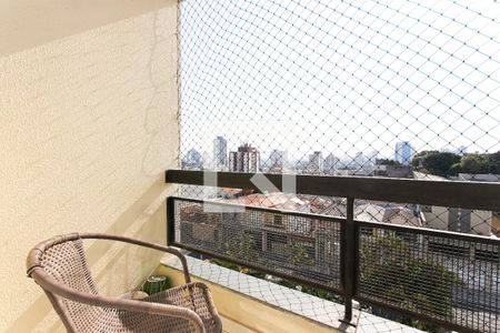 Varanda da Sala de apartamento à venda com 3 quartos, 66m² em Vila Esperança, São Paulo