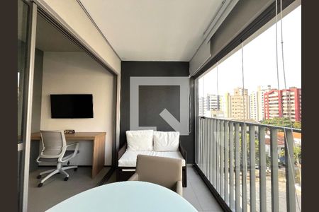 Varanda de apartamento para alugar com 1 quarto, 31m² em Vila Clementino, São Paulo