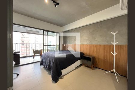 Sala/Quarto de apartamento para alugar com 1 quarto, 31m² em Vila Clementino, São Paulo