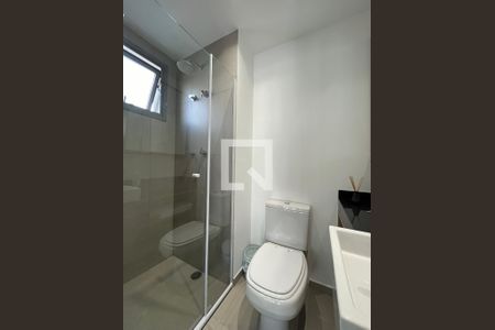 Banheiro  de apartamento para alugar com 1 quarto, 31m² em Vila Clementino, São Paulo