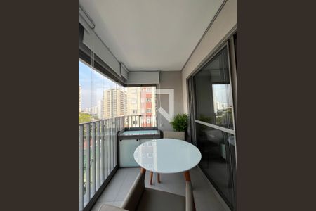 Varanda de apartamento para alugar com 1 quarto, 31m² em Vila Clementino, São Paulo