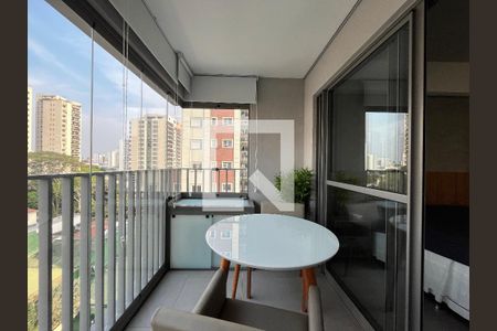 Varanda de apartamento para alugar com 1 quarto, 31m² em Vila Clementino, São Paulo