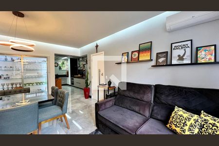 sala de apartamento à venda com 3 quartos, 105m² em Luxemburgo, Belo Horizonte