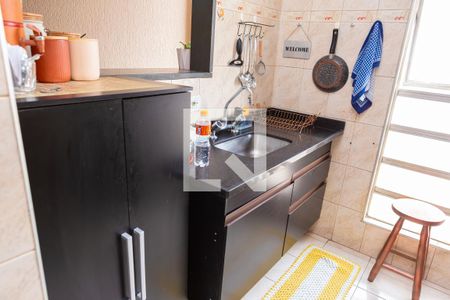 Cozinha  de apartamento à venda com 2 quartos, 45m² em Vila Aricanduva, São Paulo