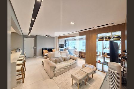 Sala de apartamento à venda com 3 quartos, 134m² em Vila Anastácio, São Paulo