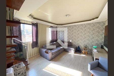 sala de apartamento à venda com 3 quartos, 120m² em Eldorado, Contagem