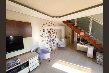 Sala de apartamento à venda com 3 quartos, 120m² em Eldorado, Contagem