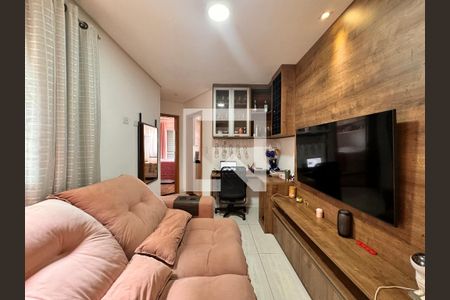 Sala de apartamento à venda com 2 quartos, 88m² em Vila Progresso, Santo André