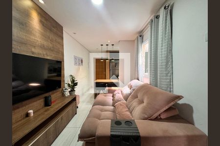 Sala de apartamento para alugar com 2 quartos, 88m² em Vila Progresso, Santo André