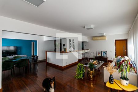 Sala de apartamento à venda com 3 quartos, 180m² em Santa Lúcia, Belo Horizonte