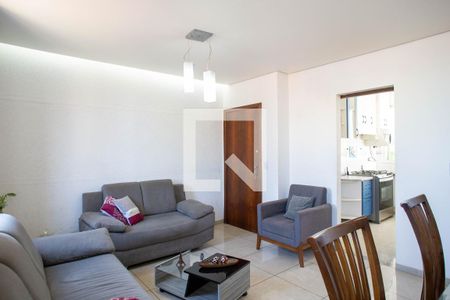 Sala de apartamento à venda com 3 quartos, 160m² em Palmares, Belo Horizonte