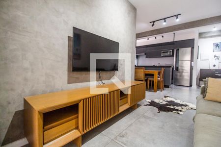 Sala de TV de apartamento para alugar com 2 quartos, 75m² em Bethaville I, Barueri